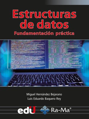 cover image of Estructuras de datos